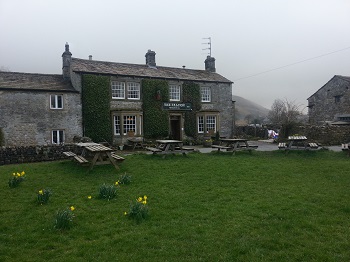 The Falcon pub at Arncliffe