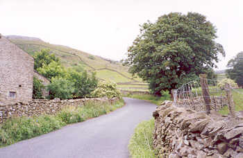 Drystone walls near Austwick, in the Yorkshire Dales