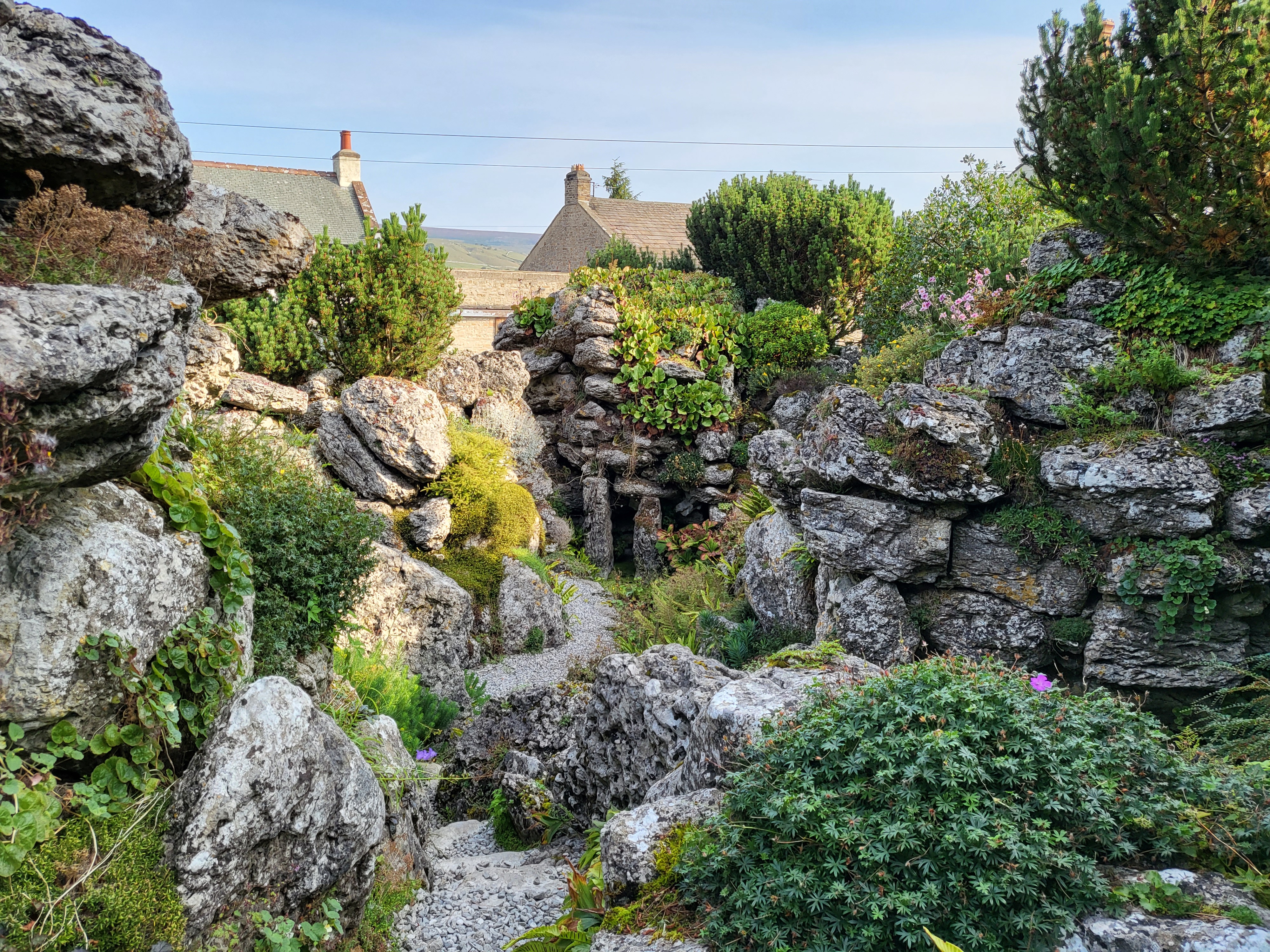 The Aysgarth rock garden