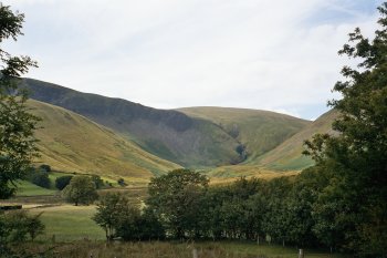 Cautley Crags and Cautley Spout in the Howgill Fells