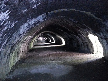 The Hoffman Kiln at the disused Craven Lime Works, near Langcliffe