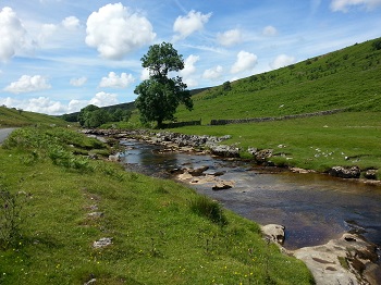 Langstrothdale, a tributary valley of Wensleydale, in the Yorkshire Dales