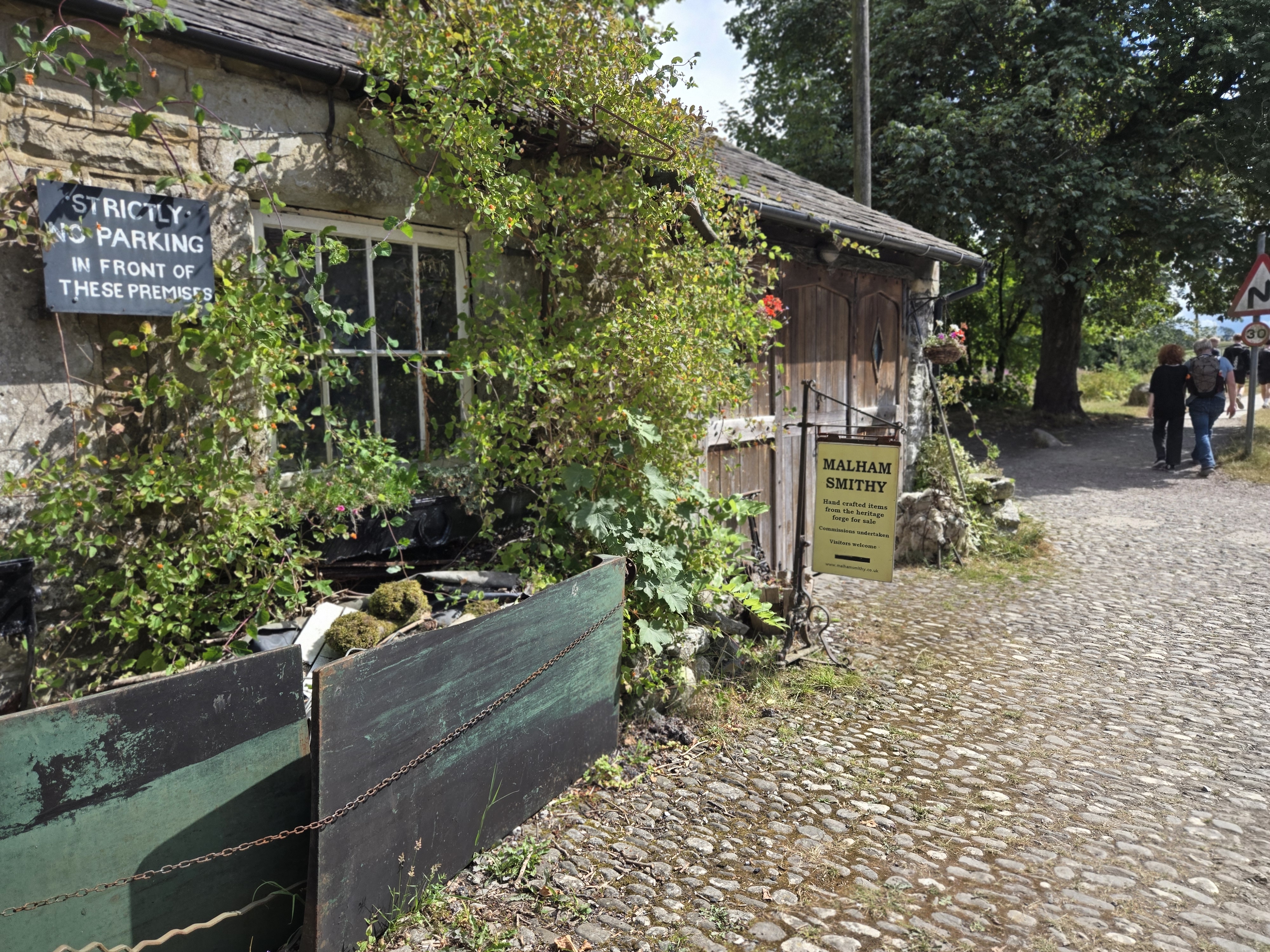 Blacksmith's smithy in Malham village