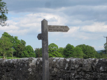 Pennine Way signpost