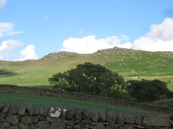 Barden Fell viewed from Rylstone