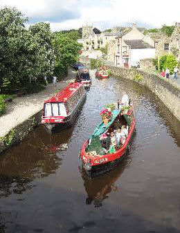 The Leeds Liverpool Canal in Skipton