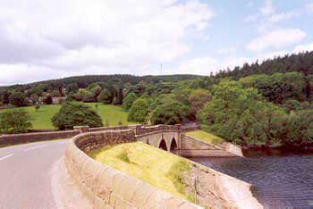 Lindley Wood Reservoir, in the Washburn Valley, Yorkshire Dales