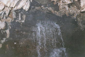 Waterfall in White Scar Caves
