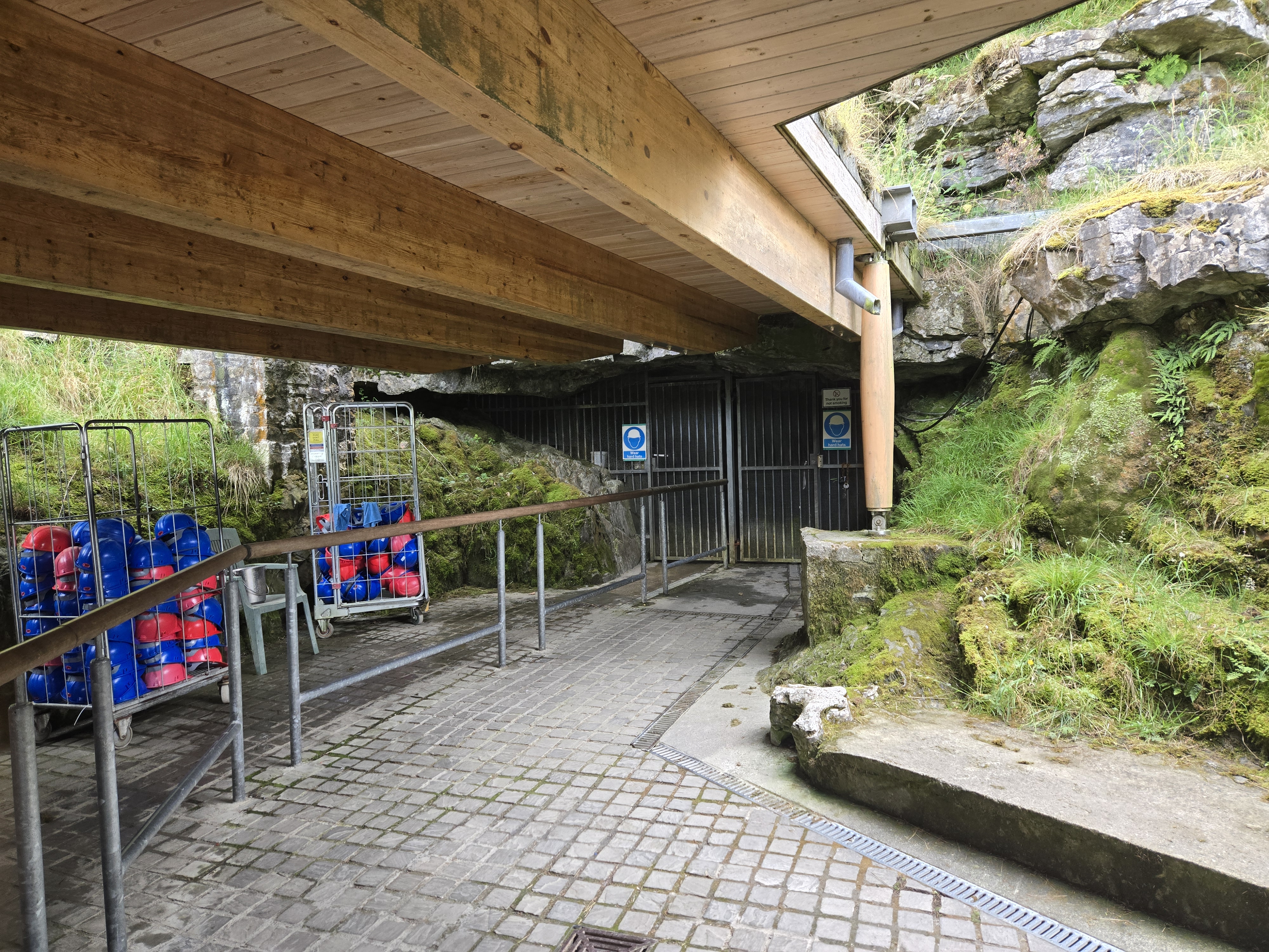 Entrance to cave
